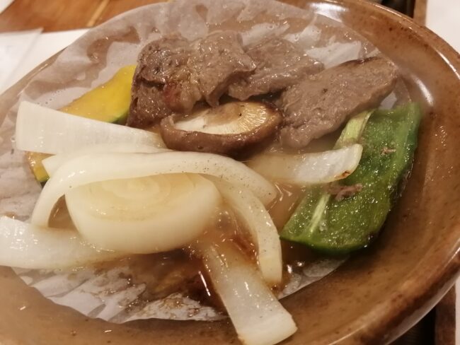 武雄温泉湯元荘東洋館の夕食